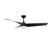 LUCCI AIR Ventilador de techo DC Osprey negro con LED