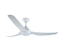 Lucci Marina Ventilador de techo con iluminación Ventilador de techo con alas planas, incluye mando a distancia, diámetro de 142 cm