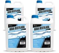 LUCCY Agua Destilada Desmineralizada Desionizada 20 Litros | Agua Pura 100% Formula Mejorada | CPap, Humidificador, Plancha, Motores, Limpieza, Laboratorios, Plantas