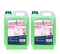 LUCCY Fregasuelos Aroma Floral 10 Litros | Nueva Formulación Más Concentrado | Fregasuelos Perfumado Duradero