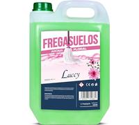 LUCCY Fregasuelos Aroma Floral 5 Litros | Nueva Formulación Más Concentrado | Fregasuelos Perfumado Duradero