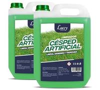 LUCCY Higienizador Césped Artificial 10 Litros | Fórmula Mejorada | Limpiador para Césped Artificial Triple Acción, Higienizador Concentrado, Control de Olores