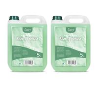 LUCCY Jabón de Manos Líquido Aloe Fresco 10 Litros | Nueva Formulación Más Concentrado | PH Neutro Hidrata y Protege tu Piel | Uso Profesional Dermatológicamente Testado