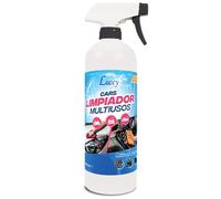 LUCCY Limpiador Interior y Exterior del Vehículo 1 Litro | Limpieza Salpicadero, Tapicería, Cuero, Vinilo, Gomas, Plásticos, Mosquitos | Protector Hidratante