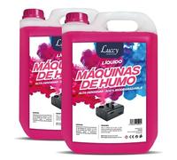 LUCCY Líquido para Máquina de Humo Natural - Fórmula Mejorada - Alta Densidad y Larga Duración, Seguro para Respiración, Fiestas, Eventos, Discoteca (10 Litros)