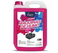LUCCY Líquido para Máquina de Humo Natural - Fórmula Mejorada - Humo Alta Densidad y Larga Duración, Seguro para Respiración, Fiestas, Eventos, Discoteca (5 Litros)