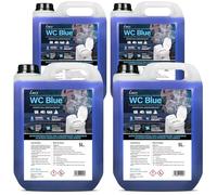 LUCCY WC Blue 20 Litros - Fórmula Mejorada Aditivo para Aguas Negras - Líquido para Depósito de Residuos Sanitary Fluid WC Químico
