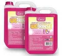 LUCCY WC Rinse 10 Litros - Aditivo para Cisterna del Inodoro - Limpieza y Desinfección de la Taza del WC