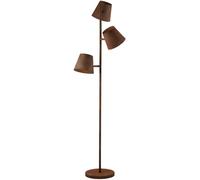 Luce Ambiente e Design Lámpara de pie en metal oxidado envejecido con tres luces