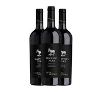 Luce del Sole Malvasía Negra Puglia 75 cl Vino tinto (Caja de 3 Botellas de 75 cl)