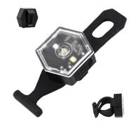 Luce Di Sicurezza LED | Da Corsa Notturne Impermeabili | Doppia Modalità Regolabile, Retro Lampada Luminosa E Leggera per Notturni | Leggera Lampada Posteriore per Bici Doppia