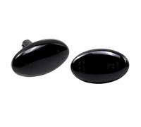 Luce Intermitente Lateral Compatible Con Subaru Para Liberty 2000-2003 Para Forester 2001-2005 Para Impreza WRX STI 2002-2007 Luces Señal Giro Lámpara Marcador Lateral(Black,Normal)