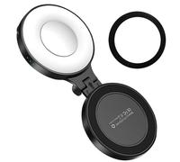 Luce Selfie Magnetica | Lampada LED Viaggio per Telefono,Specchietto Illuminato Portatile per Vlogging Viaggio Riprese Live Streaming Conferenze | Luce Portatile Illuminazione Fotografia Trucco