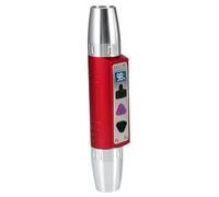 Luce UV da 365 nm, Luce UV da 365 nm, Per rocce e minerali - Torcia per l'identificazione di gemme con 4 modalità (bianca/gialla/mista/) Scatola rossa
