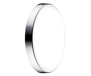 Luceco Eco LED plafón decorativo, Driver estándar con aro intercambiable, 280 mm, 17W, IP54, Blanco