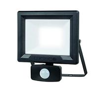 Luceco Foco LED Eco Slimline con sensor PIR, 30 W, color negro