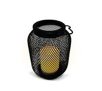 Luceco Solares LED Linterna, Luces de Lampara Impemeable IP44, Exterior Decorativa Iluminación para Patio, Balcony, Mesa, Jardín al aire Libre