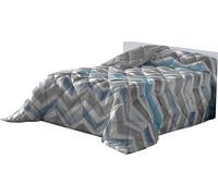 Lucena Cantos - Edredón Nórdico Estampado Digital, 400 gr (Zag Azul, 300 x 270)