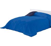 Lucena Cantos - Funda Nórdica Lisa - (180 x 270, Bicolor Azul/Marino)