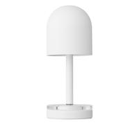 LUCEO Lámpara de Mesa Portátil Blanco/ Transparente
