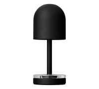 LUCEO Lámpara de Mesa Portátil Negro/ Transparente