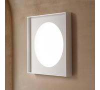 Luceplan Cassette Aplique de pared LED Phase Cut 60x60cm