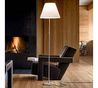 Luceplan Costanza lámpara de pie D13t, aluminio/blanco