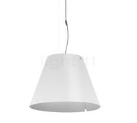 Luceplan Costanza, lámpara de suspensión, pantalla blanco - ø70 cm - fijo