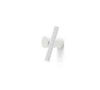 Luceplan - Doi Aplique de Pared 2700K White/Ribbed White