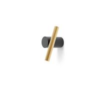Luceplan - Doi Aplique de Pared 3000K Black/Brass