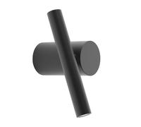 Luceplan Doi, lámpara de techo/pared LED, negro/negro , Venta de almacén, nuevo, embalaje original