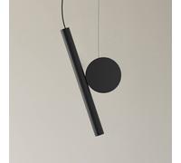 Luceplan Doi, liso, dim por fases, 2700K, negro