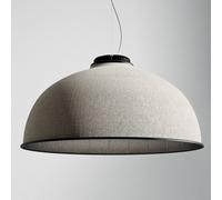 Luceplan Farel Lámpara colgante LED pantalla gris claro