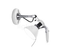 Luceplan Fortebraccio Spot, blanco, ø11 cm