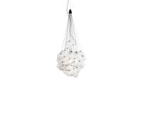 Luceplan Lámpara colgante Styastic Opal. 48 esferas