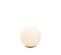 Luceplan Lámpara de mesa Lita Ø18 cm. base latón