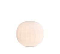 Luceplan Lámpara de mesa Lita Ø30 cm. base blanca