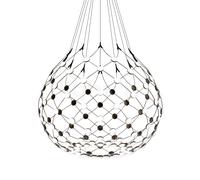 Luceplan Mesh, lámpara de suspensión LED, ø100 cm - kit de suspensión 500 cm - Luceplan Bluetooth