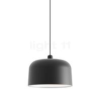 Luceplan Zile, lámpara de suspensión, negro - 40 cm