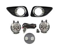 Luces Antiniebla 1 Par Rejillas Luz Antiniebla Delantera para Coche Embellecedor Cubierta Faros Antiniebla Restyling para Toyota para Camry ACV40 Y XV40 2010-2011 Accesorios Faro Antiniebla(9LED Set)