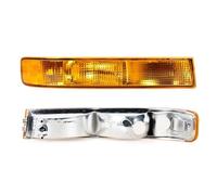Luces antiniebla 2 Piezas GM2520188 GM2521188 Luz Parachoques Delantero Luz Antiniebla Luz Señal Giro, Accesorios Para GMC Savana Van 1500 2500 2003-2019 Faros antiniebla(Yellow No Bulb)