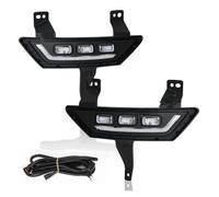 Luces antiniebla Faros Antiniebla LED 12 V para GWM Ideales Pared POER 2021 2022 Luces Circulación Diurna DRL, Luces Advertencia Señal Giro Faros antiniebla