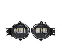 Luces antiniebla Faros Antiniebla LED con Luz Antiniebla Angel Eye, Impermeables, 12 V, para Dodge para Ram 1500 2002-2008 2500/3500 2003-2009 Durango 2004-2006 Faros antiniebla(Fog Only)
