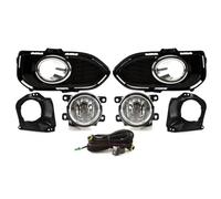 luces antiniebla impermeable Compatible Con Fit Para Jazz 2017 2018 2019 Luces Antiniebla Delanteras Luces Antiniebla De Estilo De Coche Con Interruptor - 1 Par De Luces Antiniebla De Coche