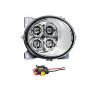 Luces antiniebla Luz Antiniebla LED Delantera DRL 24 V para Scania G440 G450 P380 P410 R450 R620 Izquierda Derecha Conectores Cables Faros antiniebla(Derecha)