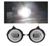 Luces antiniebla Luz Diurna LED Angel Eyes Coche Blanca, Para Mazda 2, 3, 6, Para CX-5, CX-7, CX-8, Para CX-9, RX-8, Para MX-5 2004-2017 Conjunto Faros Antiniebla. Faros antiniebla(Without angel eyes)