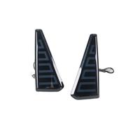 Luces antiniebla para Toyota para Noah para VOXY Serie 80 Reflector LED para Automóvil Luz Antiniebla Trasera Luz Freno Luz Antiniebla para Parachoques Trasero Faros antiniebla(Model A Smoke Cover)