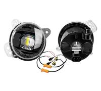 Luces antiniebla para VW Crafter Caravelle Multivan para Transporter T5 para Polo 9n3 GOL G5 Conjunto Luces Antiniebla 9006 Lámpara Antiniebla LED Canbus para Coche Faros antiniebla(Amarillo)