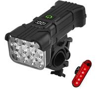 Luces Bicicleta para Focus Cayo Donna 2016, Recargable Impermeable Luz de Advertencia de Bocina de Ciclismo al Aire Libre