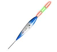 Luces bobber de pesca, bobbers de pesca iluminados,Detección de peso Luces flotantes de pesca nocturna que cambian de color | Flotadores deslizantes Alta visibilidad para agua salada